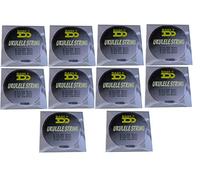 Ukulele Strings Soprano 10 Sets Clear Nylon Short Tie On Set of 4 ukelele