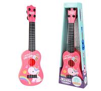 Ukulele Toy for Beginner, 42 CM Guitar Musical Toy Ukulele Instrument Kids Toy with 4 Adjustable Strings Classical Instrument for Toddlers 3-12 Boys and Girls