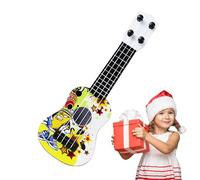 Ukulele Toy for - Beginner Educational Instrument 16 In, Durable Guitar for , Anti- Melody Keeping Design, First Learning to Jou