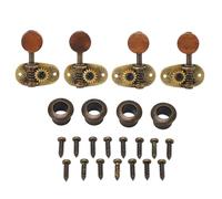 Ukulele Tuning Peg, 4 Pcs Ukulele Machine Head Tuner Tuning Pegs Keys 2R 2L Elegant Exquisite Machine Head Tuner for 4 String Instruments