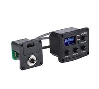 Ukulele Ukelele Uke Piezo Pickup Preamp 3-Band EQ Equalizer Tuner System with LCD Display