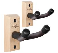 Ukulele Wall Mount 2 Pack, 45° V-Shaped Ukulele Hanger, Ukelele Holder Wall Mount for Banjo, Mandolin, ukelele（Concert, Pineapple, Soprano, Tenor & Bariton）, Instrument Accessories Storage Display