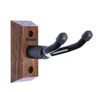 Ukulele Wall Mount Hanger, Moodve Black Walnut Ukulele Hanger Holder for Wall Fits Ukulele/Mandolin/Banjo, Ukulele Hanger Display for Concert, Home, Studio, Exhibition(1P) Q