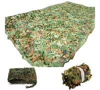 UKUSI 3M*4M Camouflage Woodland Netting,210D Oxford Cloth Camping Military Hunting Shooting Sunscreen Nets for Decoration Camping Theme Party Camping Military Hunting Shooting Sunscreen Nets (3M*4M)