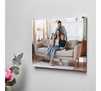 UKustomize Personalised Photo Collage Canvas Print,Custom Photo Canvas Wall Art,Add Your Own Pictures,Gift for Anniversary, Birthday, Family, Couples, Pet Memorial - Ready to Hang (40 x 20 cm)