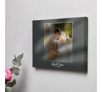 UKustomize Personalised Song Lyrics for Couple, Wedding Vows, or Poem Keepsake | Love & Valentine’s Gift for Couples,Personalisation Photo Canvas,First Dance gift for Anniversary