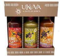 Ukuva Hot Sauce Trio Gift Set