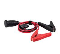 [UL Listed] YCIND Battery Clamp Click-On to Female Cigarette Lighter Socket Boost Cable Heavy Duty 30A Fuse 12V/24V 12AWG Cord 6Ft