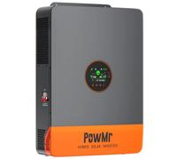 UL1741 10000W Split-Phase Solar Inverter 48V to 120V/240V Built-in 200A MPPT Controller | 6 Units Parallel | Solar/Generator/Grid Charging | LiFePO4/Li/Lead Acid Battery & Batteryless Run