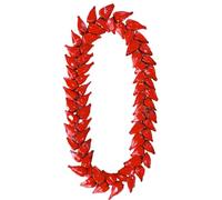 Ula Fala Women's Necklace, Red, Red, One Size, Natural, Not a Gemstone