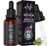 uLab Beard Growth Oil for Men - 30ml, Mystic Woodland Scent Premium Beard Care Oil - Natural Beard Moisturiser, Softener, and Conditioner for Facial Hair