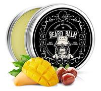 uLab Gorilla Beard Balm With Mango and Jojoba, 60ml | Beard Butter, Wax, Softener, Moisturizer and Conditioner for Men - Softens and Cares