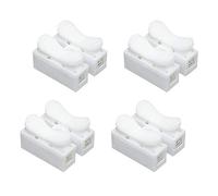 Ulable 30pcs White No Solding Welding Quick Cable Wire Connector No Screw Terminal Spring Clamp (2 bit)