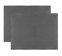 Ulable Dish Drying Mat, Microfiber Dry Pad, Quick-Drying Dish Drainer Board Mat for Kitchen Counter-top Tabletop Accessories, Machine Wash, 20 X 15 inch, 2-Pack