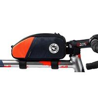 ULAC - Frame Bag for Bicycle Trekking Pro, Waterproof Materials, 21 x 10 x 6 cm, Zip and Pockets, Velcro Fastening, Lightweight and Compact