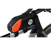 ULAC NOMADPAK: TREKKING 0.9L Top Tube Bag (Black-Orange)