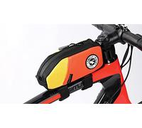 ULAC Nomadpak Trekking Bicycle Bag for Horizontal Frame Tube, 0.9 L, Orange/Yellow