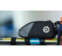 ULAC NOMADPAK: Trekking PRO 1.2L Top Tube Bag (Black-Grey)