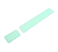 ulafbwur 1 Set Mouse Wrist Rest Pain Relief Desktop Mouse Keyboard Wrist Pad Cushion Durable Blue & Green