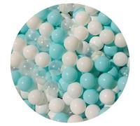 ulafbwur Baby Toy Pit Balls 100Pcs Children's Toy Balls Odor-free Elastic Safe Thickened Large Size Color Cognition Multicolor Macaron Color Pit Balls Water Toy Pit Balls