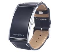 ulafbwur Business Watch Wristwatch LED Digital Men Date Indicator Rectangle Watch for Dating Wrist Watch Men Watch