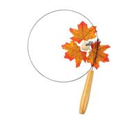 ulafbwur Cat Toy Teaser Wand Bell Simulated Maple Leaf Kitten Playing Teaser Wand Toy Supplies for Home Teaser Home Alone Cat Toys