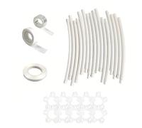 ulafbwur Clear Plastic Balloon Holder 1 Set Reusable Balloon Arch Kit Durable Plastic Balloon Holder Stand for Weddings Birthdays Parties 180cm