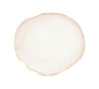 ulafbwur Color Palette Creative Golden Edge Resin Nail Color Palette Mixing Drawing Paint Manicure Display Holder for DIY Nail Art Plate Manicure Palette