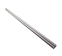 ulafbwur Food Chopsticks Color-plated Anti-slip Smooth Surface Multi-purpose Stable Chopstick compatible with Kitchen Silver