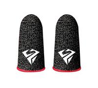 ulafbwur Gaming Finger Gloves Gaming Finger Sleeves Anti-Slip Sweatproof Ultra-Thin Touch Screen Gloves Fingertip Cover for Mobile Game Gaming Thumb Gloves Gaming Thumb Sleeves