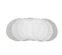 ulafbwur Greaseproof Wax Papers 100pcs Hamburger Patty Paper Non-stick Round Parchment Sheets for Burger Press Ground Beef Freezing Candy Wrappers Oven 12cm