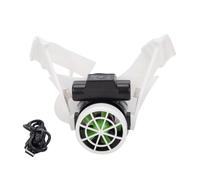 ulafbwur Head Mounted Fan Helmet Cooling Device Safety Cap Air 3 Gear Adjustment Strong Wind Adjustable Band Summer Outdoor Worker Hardhat Division A
