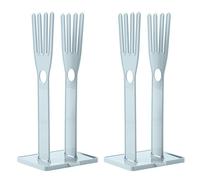 ulafbwur Heavy Duty Glove Stand 2pcs Household Drying Holder Rack with Drainboard Countertop Washing Towel Dishwashing Cleaning Storage Dryer Kitchen Supplies Blue