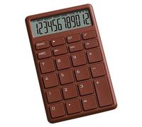ulafbwur Mini Calculator Arithmetic Calculator Accurate Useful 12-Digit Small Office Calculator Brown