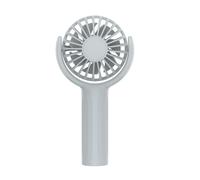 ulafbwur Mini Portable Hand Fan Silent Brushless Motor Handheld with 3 Speed Settings Adjustable Angle Low Noise Lightweight Rechargeable Air Light Green