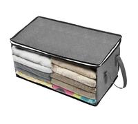 ulafbwur Non-Woven Fabric Large Folding Under Bed Quilt Blanket Home Clothes Storage Bag Box Organizer