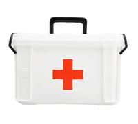ulafbwur Plastic Portable Plastic Home Medicine Case Health Care Pills First Aid Kit Storage Box