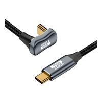 ulafbwur Power Delivery 100w Cable High-speed Transmission Type-c Data Usb3.2 Gen2 Pd High Speed Fast Charging U-shaped Otg Audio Video Output Versatile A 1M