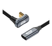 ulafbwur Power Delivery 100w Cable High-speed Transmission Type-c Data Usb3.2 Gen2 Pd High Speed Fast Charging U-shaped Otg Audio Video Output Versatile B 2M