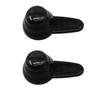 ulafbwur Power Scoop 2Pcs High Toughness Coffee Scoop Widely Use Plastic Compact Scale Design Measuring Spoon for Household Coffee Scoop Baking Scoop