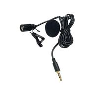 ulafbwur PVC Mini Lapel Clip On Microphone Speech Teaching Sound Amplifier for Phone Laptop
