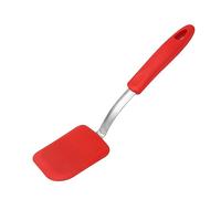 ulafbwur Safe Silicone Spatula Silicone Cookie Spatula Turner Mini Brownie Spatula Heat-resistant Non-stick Cookware Flipper Baking Utensils Silicone Spatula Red