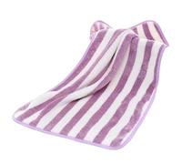 ulafbwur Spa Towel Bath Towel Super Soft Wide Striped Non-Fading Highly Absorbent Ultra-Thick Absorb Water Coral Velvet Thickened Bath Face Towel Hair Drying Hat