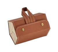 ulafbwur Sunglasses Storage Box Store 3/5 Grid Glasses Organiser Box Excellent, Brown, A