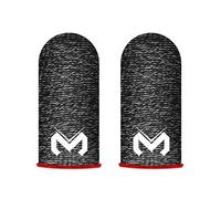 ulafbwur Touch Screen Fingertip Gloves 1 Pair MEMO Finger Sleeve Breathable Sensitive Sweat-Proof Faux Silver Fiber Gaming Finger Cover for PUBG Mobile Game Fingertip Sweat-Proof Gaming Finger Cover