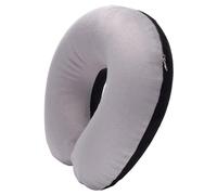 ulafbwur U-Shaped Travel Pillow Support Neck Neck Pillow Cushion U-Shaped Pillow Practical Black Gray One Size