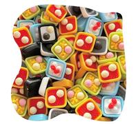 Ulalaza 100pcs Resin Mini Ornament Drinks Cakes Handicrafts Accessories Slime Charms Mixed Set DIY Miniature Scene Layout Micro Home Decoration