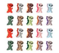 Ulalaza 100pcs Resin Mini Ornament Flowers Food Slime Charms Mixed Set Handicrafts Accessories DIY Miniature Scene Layout Micro Home Decoration
