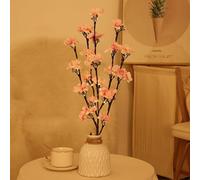 Ulalaza 70cm 2 Branches 40 LED Bulbs Twig Lamp Battery Operated LED Lighted Willow Branches Vase Fillers Use for Christmas Home Party Decoration Indoor Outdoor