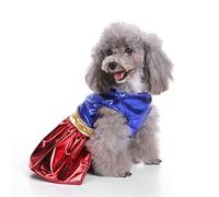 Ulalaza Halloween Pet Dog Costumes Policeman Prison Suit Clown Style Puppy Clothes Pet Supplies